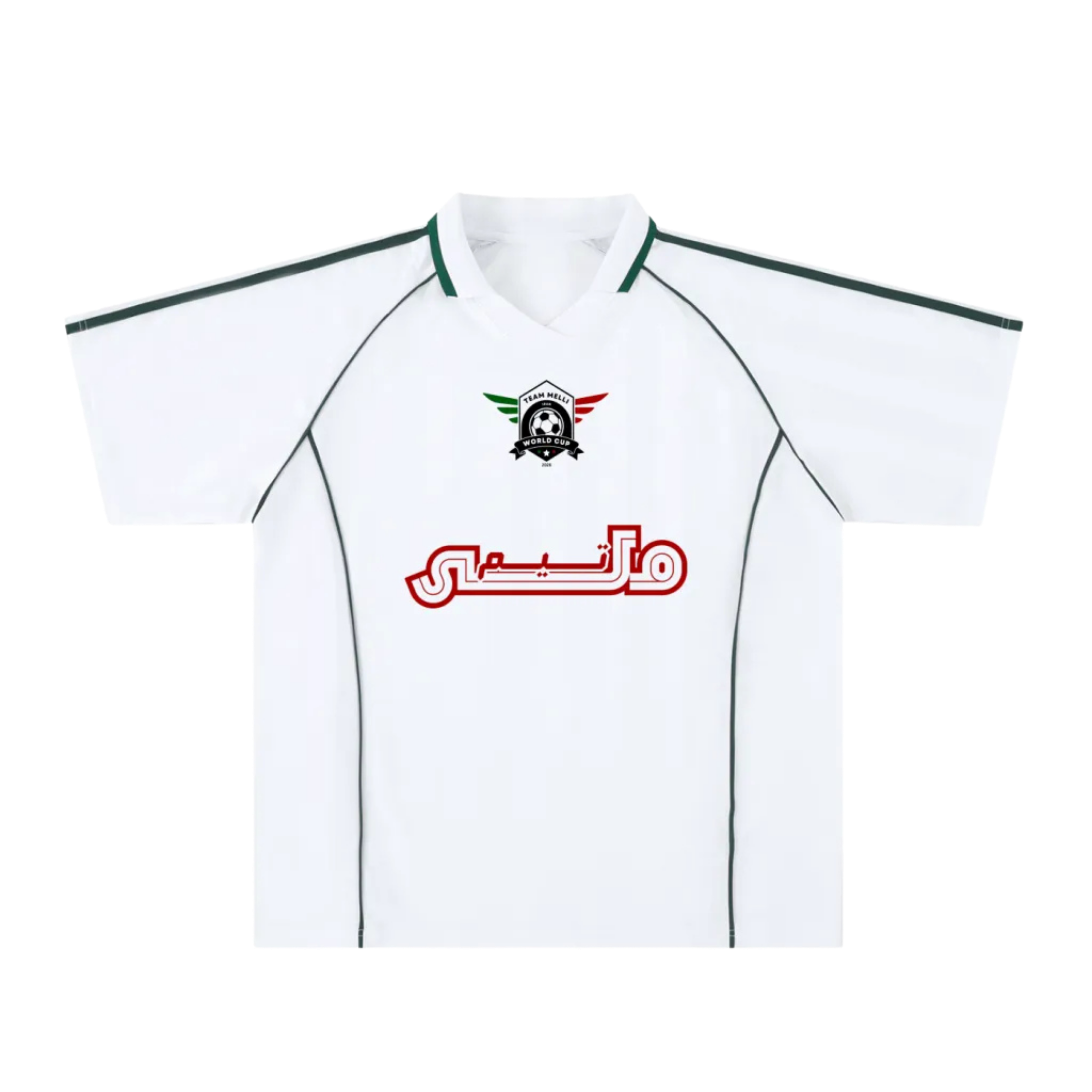 Team Melli Color Jersey - White - Iran World Cup 26