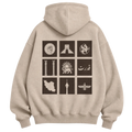 Oversized Persian Legacy Hoodie - Oak