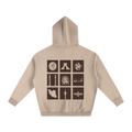 Oversized Persian Legacy Hoodie - Oak