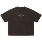 Persepolis Vintage Wash Oversized Tee - Brown