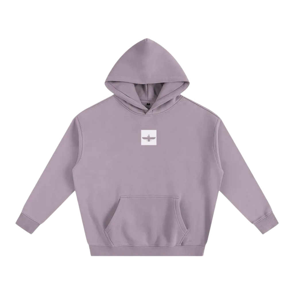 Oversized Persian Legacy Hoodie - Stone Purple