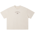 Persepolis Vintage Wash Oversized Tee - Beige