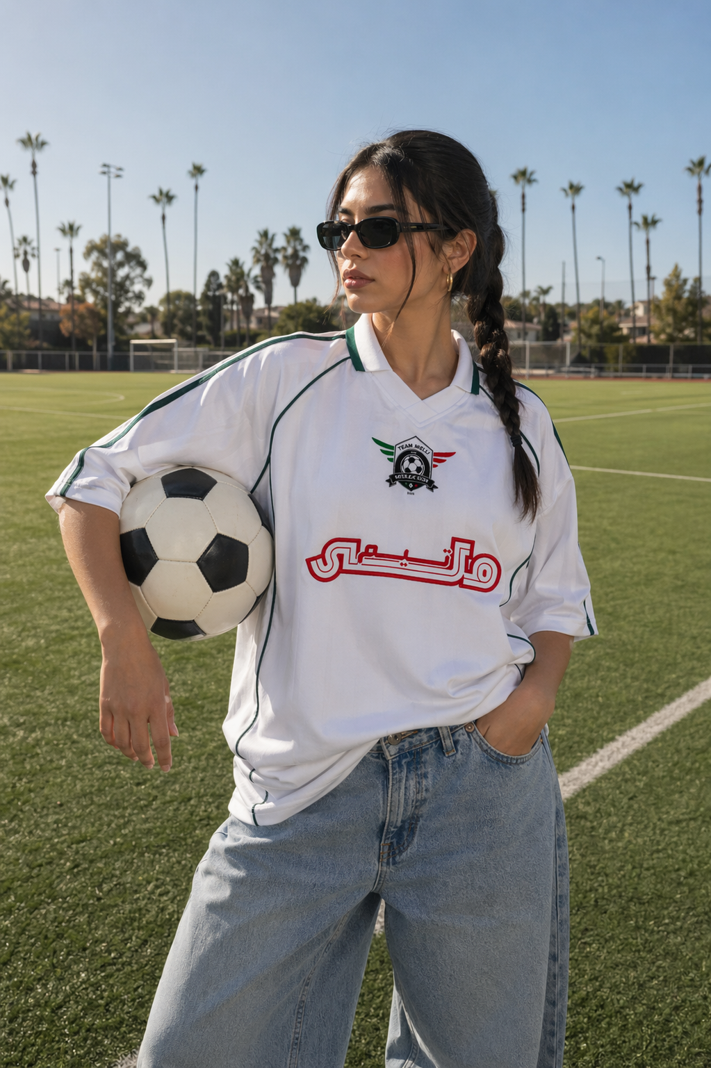Team Melli Color Jersey - White - Iran World Cup 26