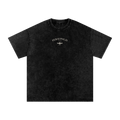Persepolis Vintage Wash Oversized Long Tee - Black