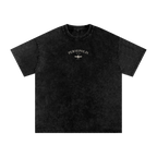 Persepolis Vintage Wash Oversized Long Tee - Black