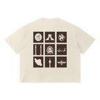 Oversized Persian Legacy Tee - Oak