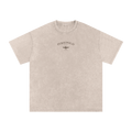 Persepolis Vintage Wash Oversized Long Tee - Beige