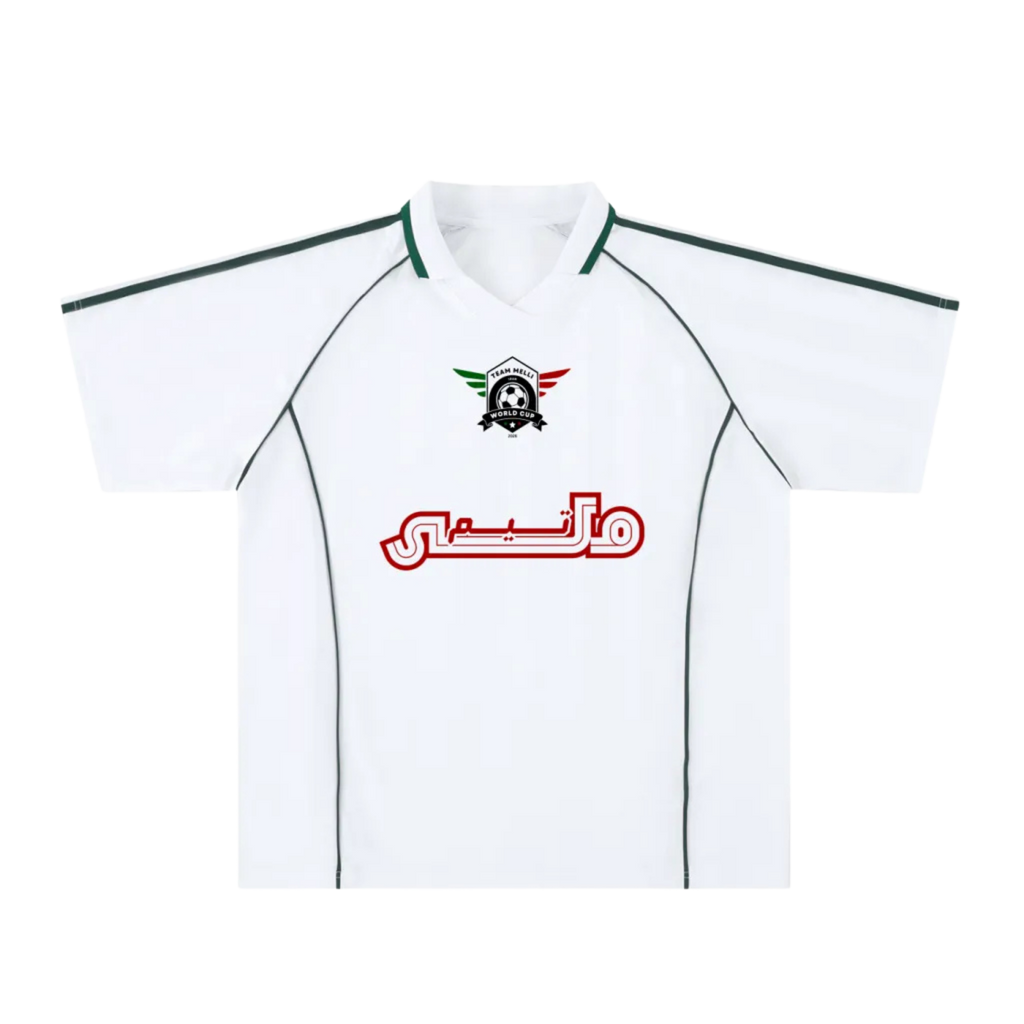 Team Melli Color Jersey - White - Iran World Cup 26