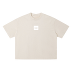 Persian Legacy Vintage Wash Oversized Tee - Beige