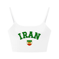 Iran Soccer (Team Melli) Ultra Crop Fitted Tank