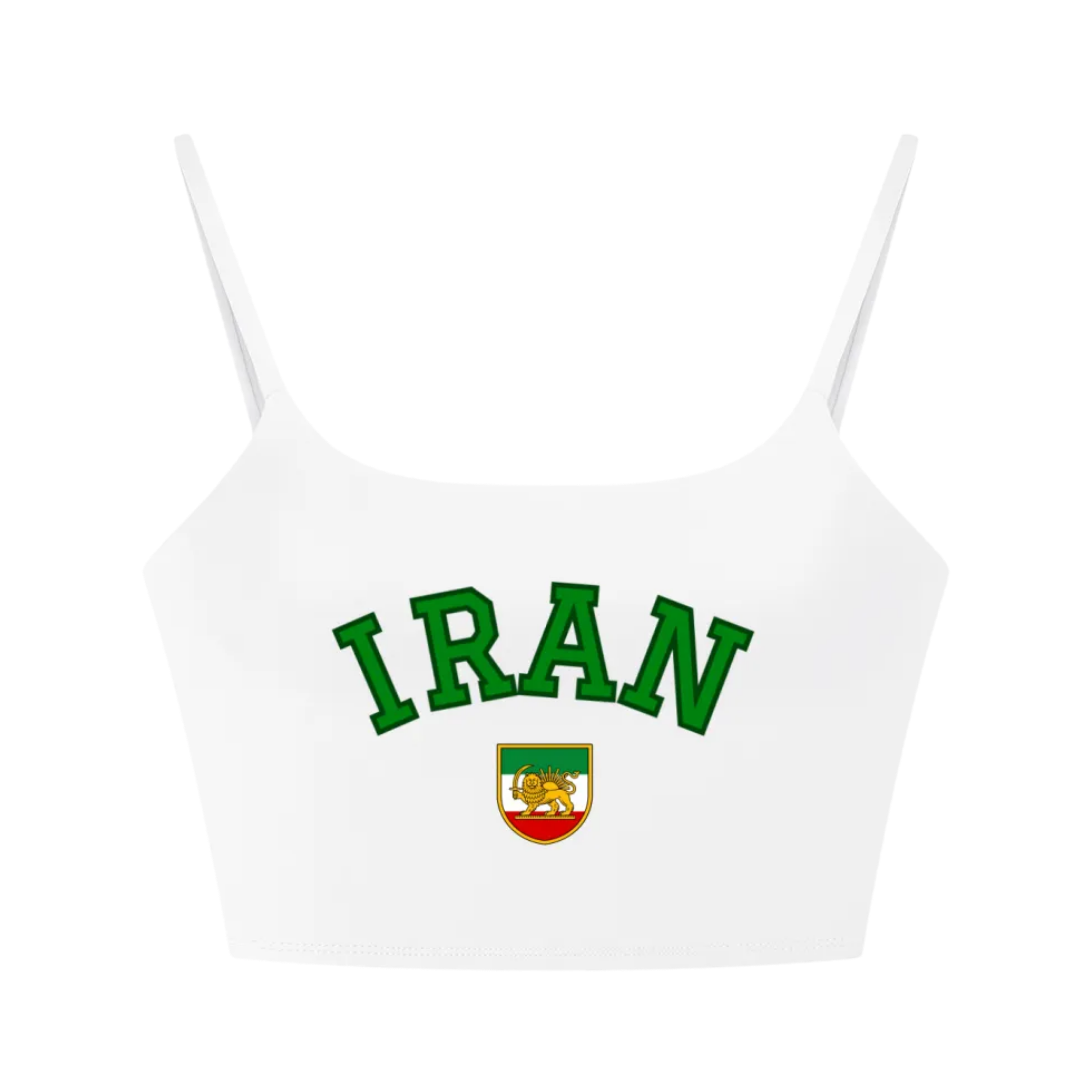 Iran Soccer (Team Melli) Ultra Crop Fitted Tank