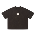 Persian Legacy Vintage Wash Oversized Tee - Brown