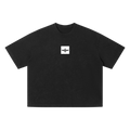 Persian Legacy Vintage Wash Oversized Tee - Black