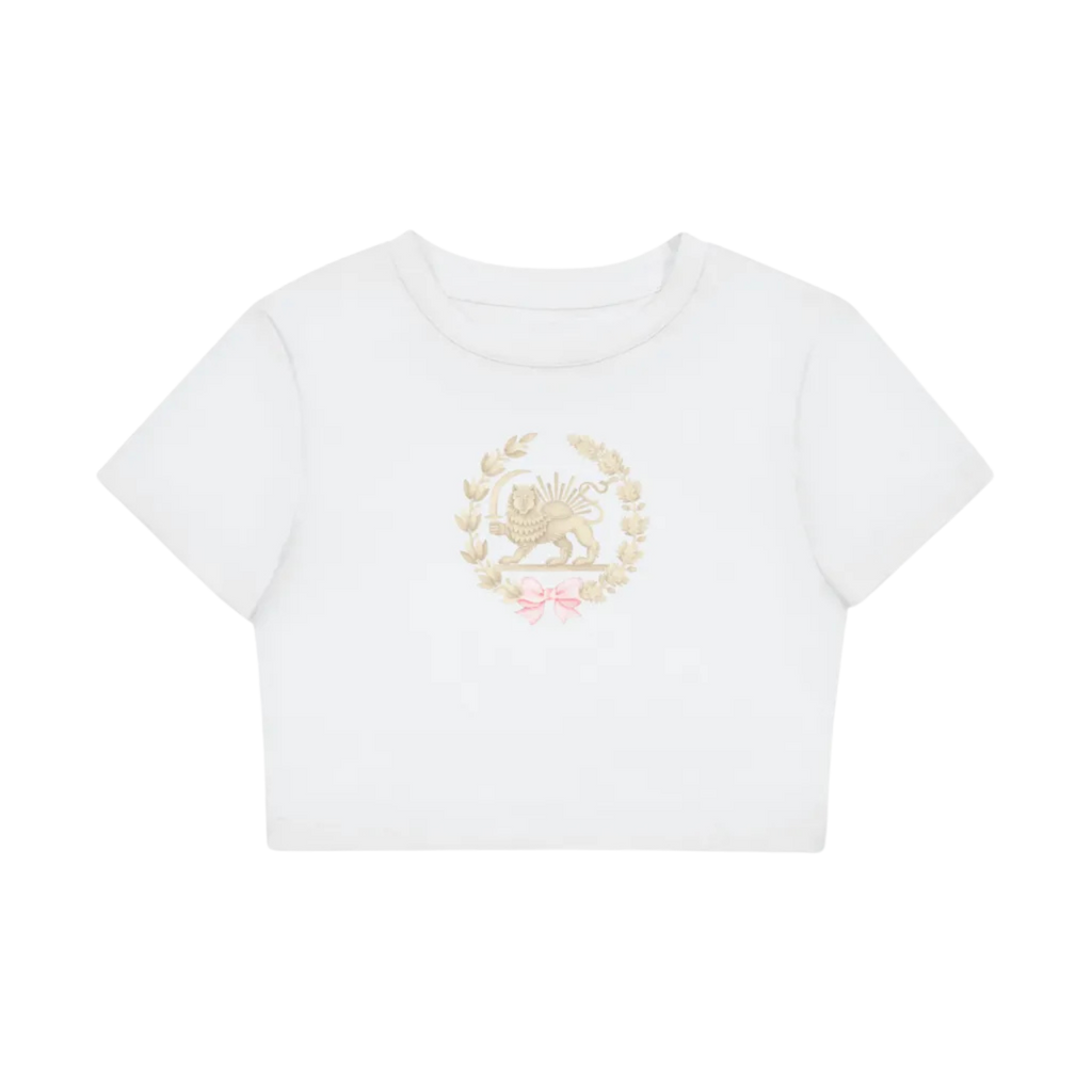 Shiro Khorshid Fitted Crop Tee