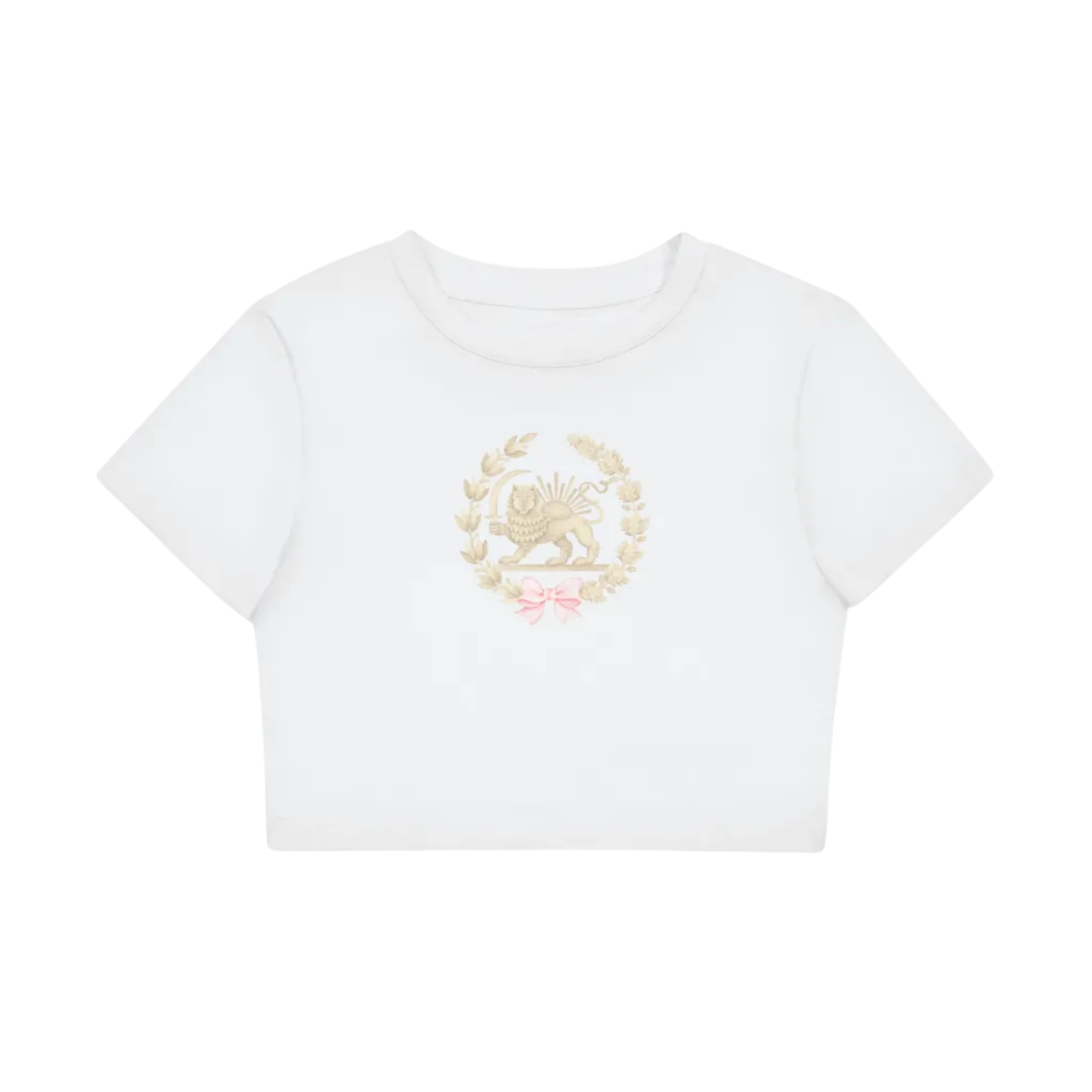 Shiro Khorshid Fitted Crop Tee