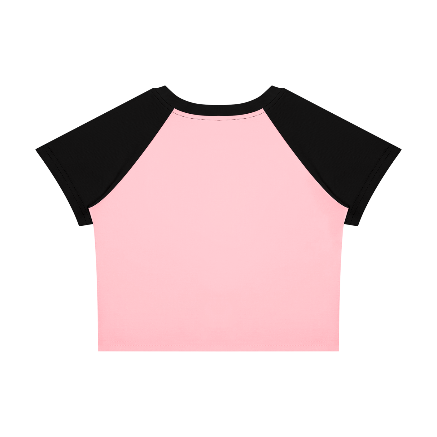 Bespor Be Khoda Baby Tee - Pink/Black