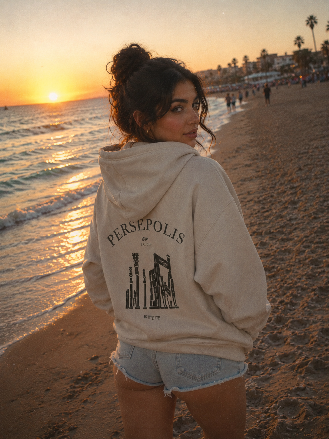 Persepolis Heavyweight Hoodie - Oak