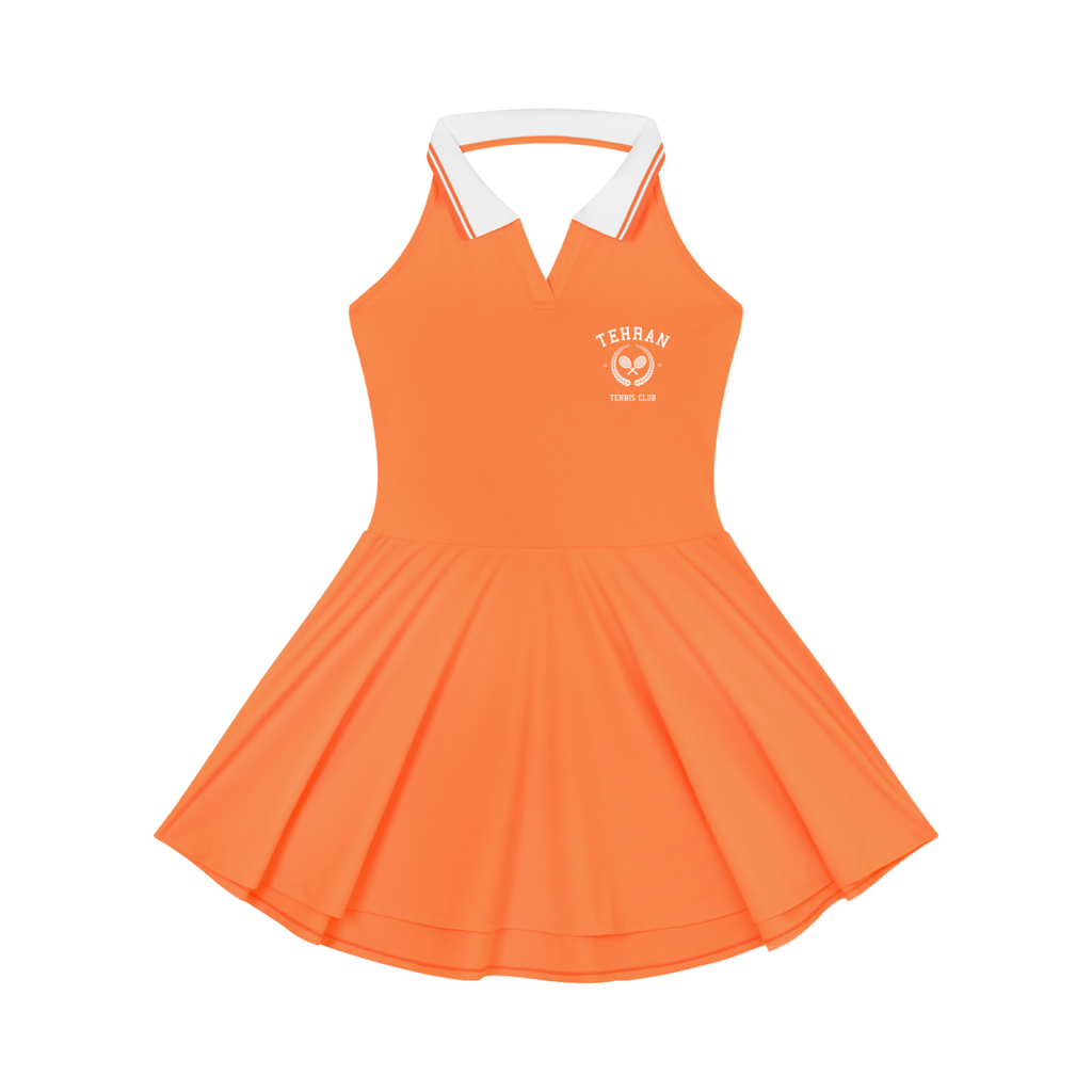 Tehran Tennis Club - Tennis Dress - Orange Creamsicle