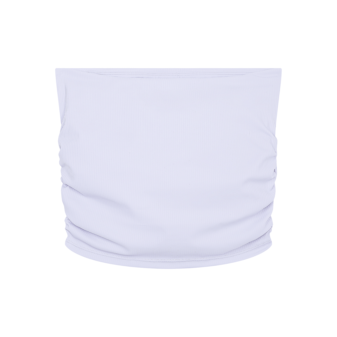 Farvahar Ruched Tube Top - Lavender