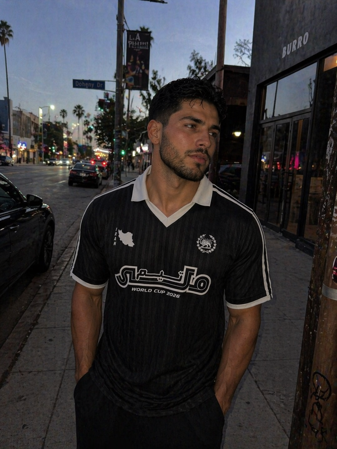 Team Melli Statement Jersey - Black - Iran World Cup 26