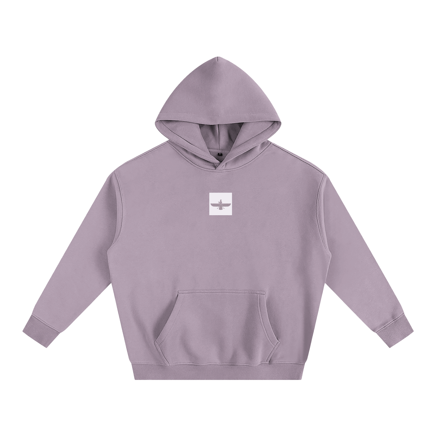 Oversized Persian Legacy Hoodie - Stone Purple