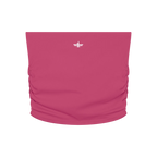 Farvahar Ruched Tube Top - Rose