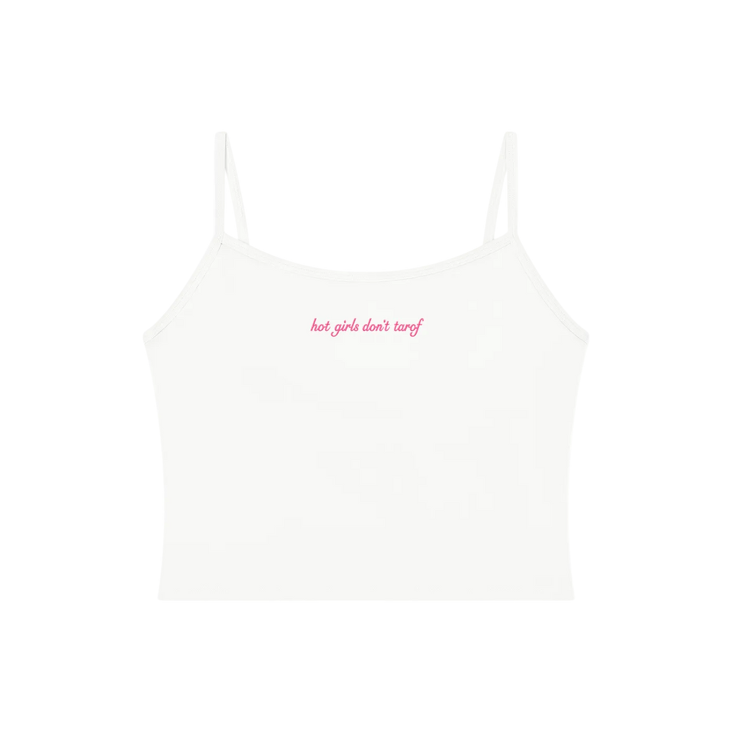Hot Girls Don't Tarof - Premium White Tank