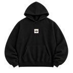 Oversized Persian Legacy Hoodie - Black