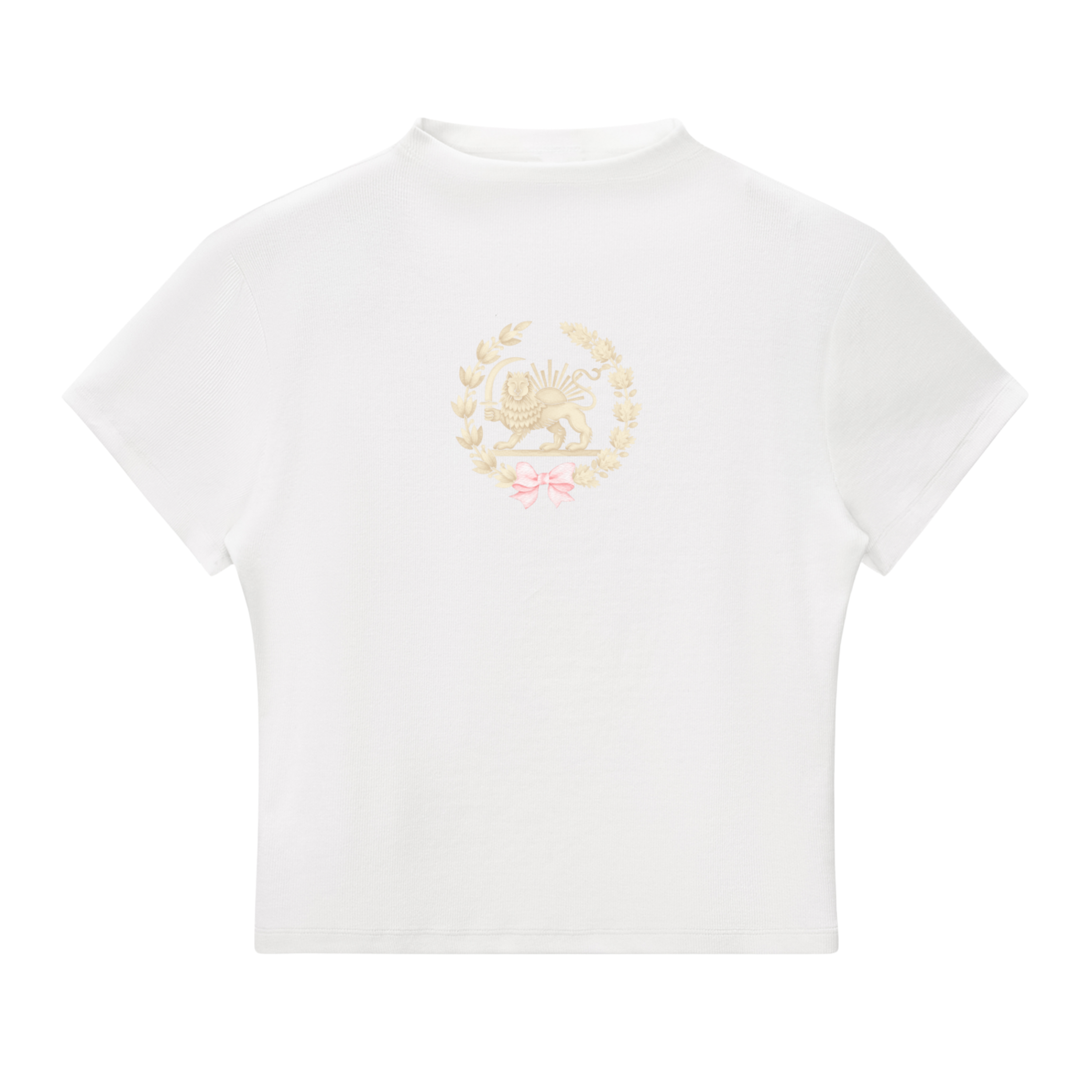 Shir o Khorshid Cropped Crewneck