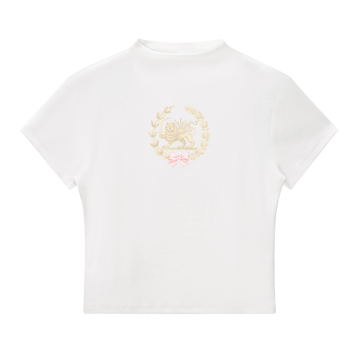 Shir o Khorshid Fitted Crop Tee