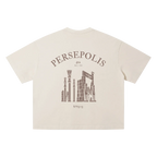Persepolis Vintage Wash Oversized Tee - Apricot