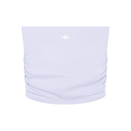 Farvahar Ruched Tube Top - Lavender