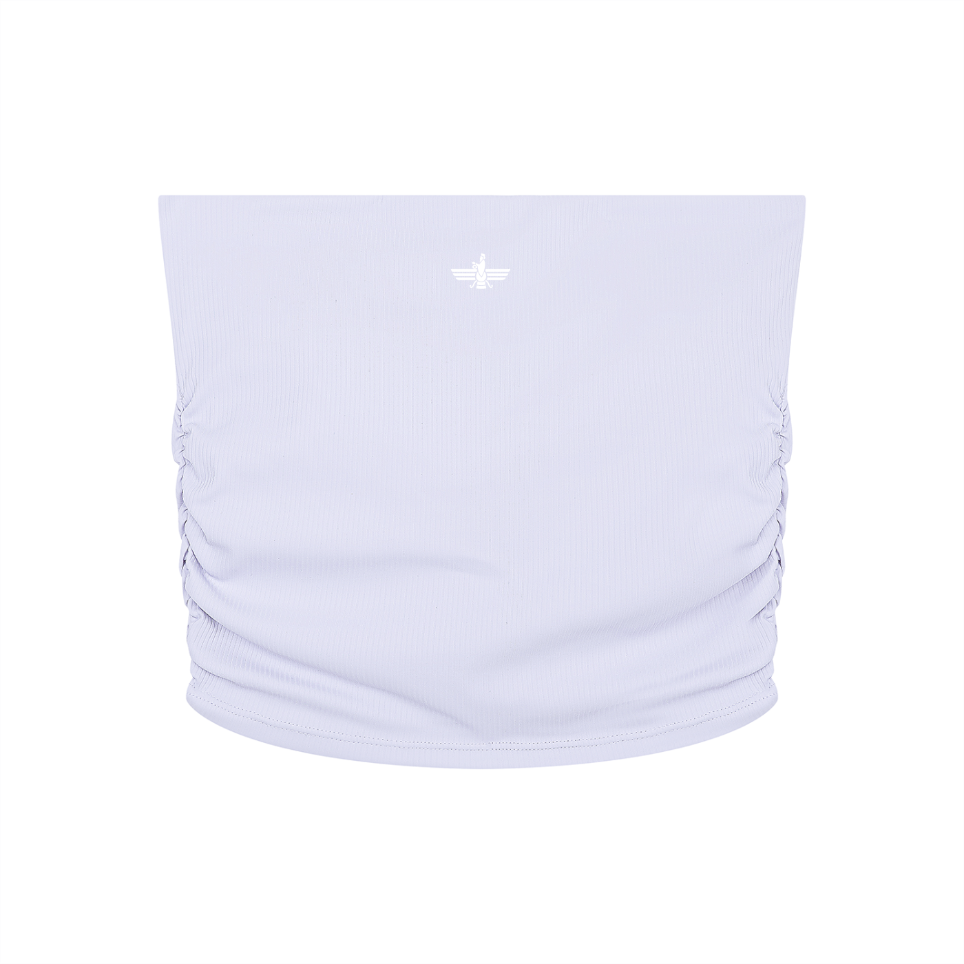 Farvahar Ruched Tube Top - Lavender