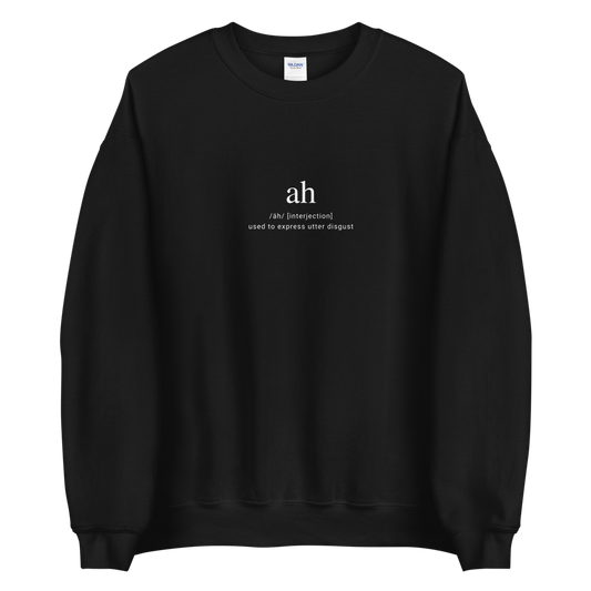 Ah Sweatshirt | Black